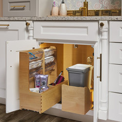 Wellborn Cabinet's Vanity Sink Pullout Organizer - Products