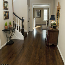 dark hardwood