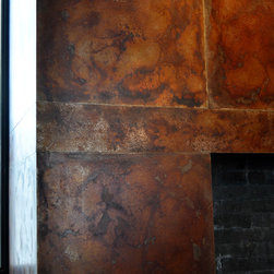 The Obsidian Fireplace Surround - Wall Panels