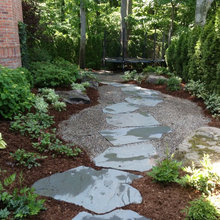 back yard west side