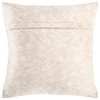 Collins OIS-001 Pillow Cover, Khaki/Cream, 20"x20", Pillow Cover Only