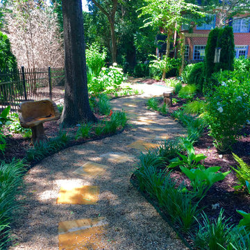 A timeless gardenThe secret garden has many different moods