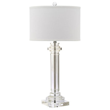 Nina 30-Inch H Crystal Column Lamp