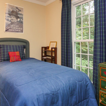 Tall Windows with Grilles in Charming Bedroom - Renewal by Andersen Georgia