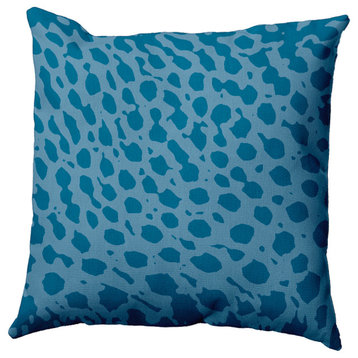 Lots of Spots Decorative Throw Pillow, Teal, 26"x 26"