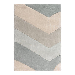 Hand Tufted Cosmopolitan Rug COS-9216, 2' x 3' - Contemporary - Area ...