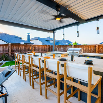Luxury Modern Backyard- Frisco, TX