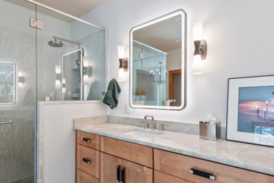 Bathroom - transitional bathroom idea in Denver
