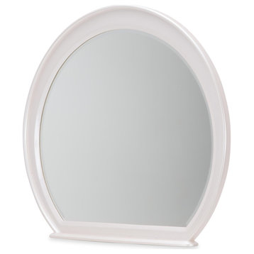 Glimmering Heights Mirror, Ivory
