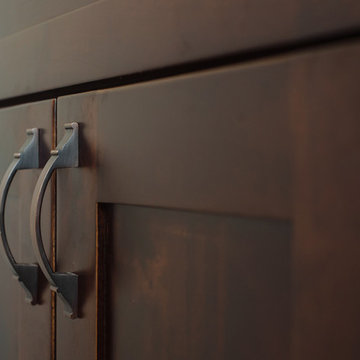 En suite Wainscoting and Oil Rubbed Bronze Renovation in Langley BC