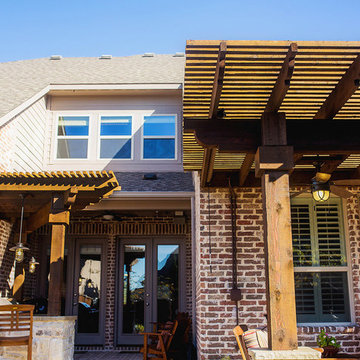 Patio Arbor with grill