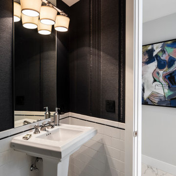 Fort Lauderdale Penthouse Powder Room Design