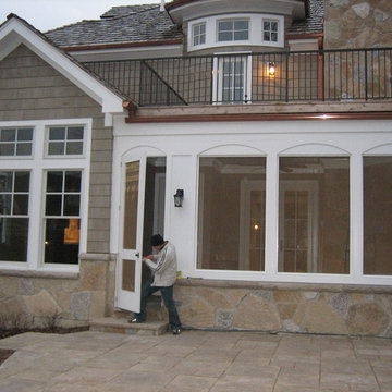 Cedar shake siding in Hinsdale