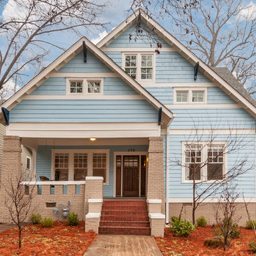 A Decatur second story addition and main level renovation
