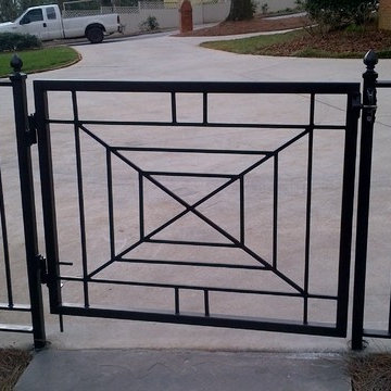 Wrought Iron garden gates