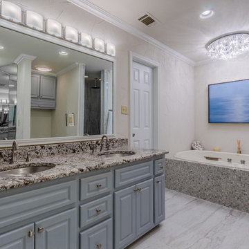 Gray Custom Bathroom