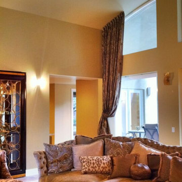 Angle Top Pleated Side Panel