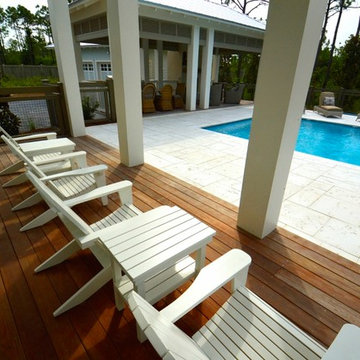 High--performance + Beauty = Cumaru Wood Decking.