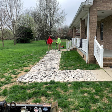 Demolition of the Sidewalk