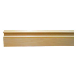 Inviting Home Inc. - Lauderdale Baseboard Molding, Red Oak Wood - Molding And Trim
