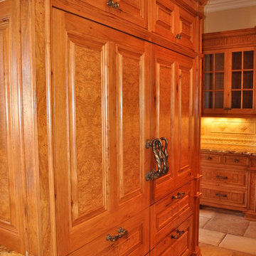 Oversized Custom Pantry Doors and Drawers