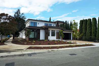 Inspiration for a contemporary exterior home remodel in San Francisco