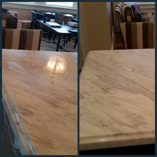 Belmar Nj Changed Polished Marble, How To Clean Honed Carrara Marble Countertops