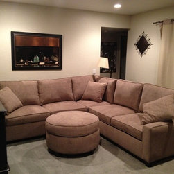 "Jessica" (Pillowback) - Sectional Sofas