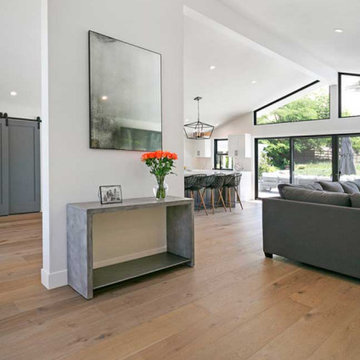 Custom Partial Wall Adds Structural Support