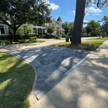 Heights - Permeable Paver Driveway