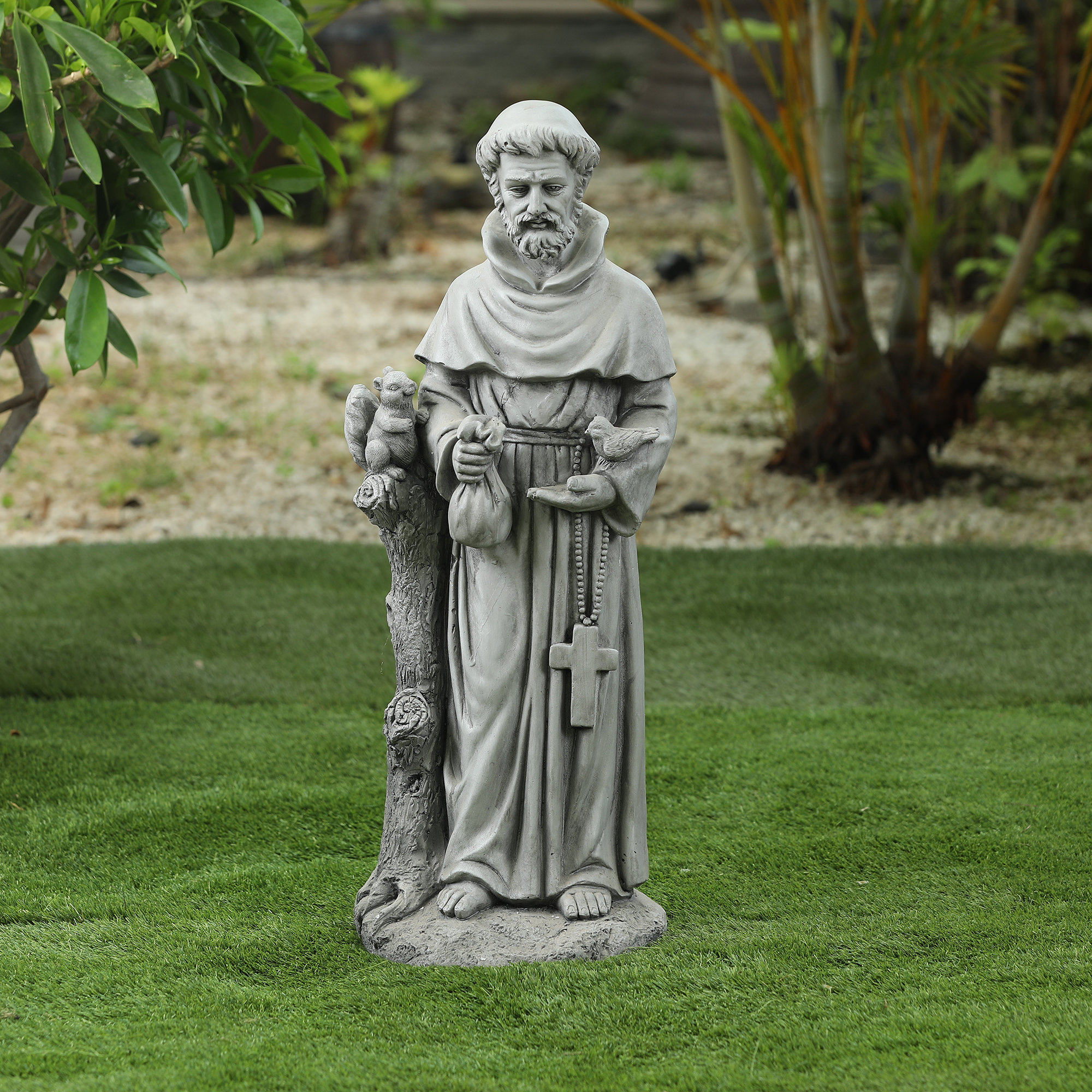 St. Francis Statue - Traditional - Garden Statues And Yard Art - by ...