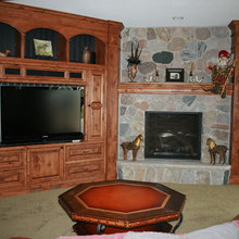 Fireplace built ins