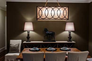 Inspiration for a transitional dining room remodel in Charleston
