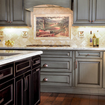 French Country Kitchen in Encinitas/Olivenhain CA Remodel