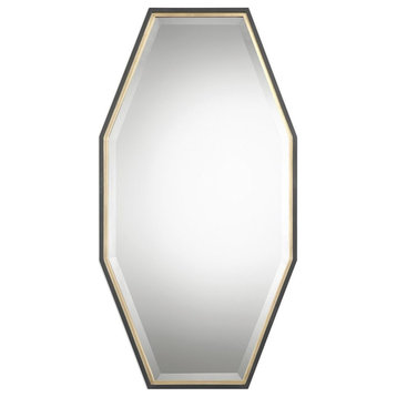 Uttermost Savion Gold Octagon Mirror