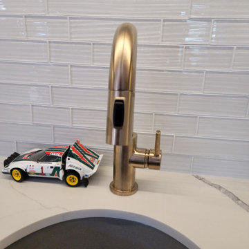 Huntington Beach Naval Themed Kitchen