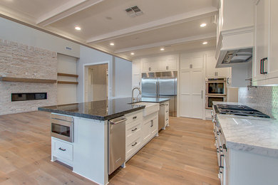Elegant kitchen photo in Phoenix