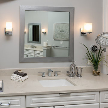 Traditional Master Bathroom Remodel in Leesburg, VA