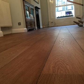 Hardwood flooring to Premises in North London Residence