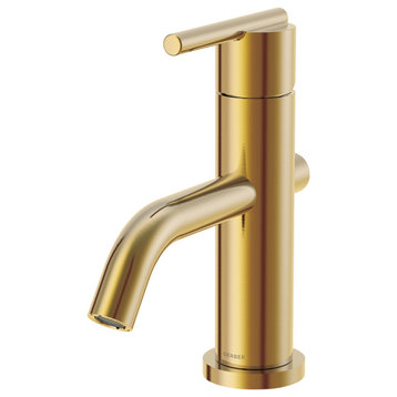 Parma Single Handle Lavatory Faucet Chrome, Brushed Bronze