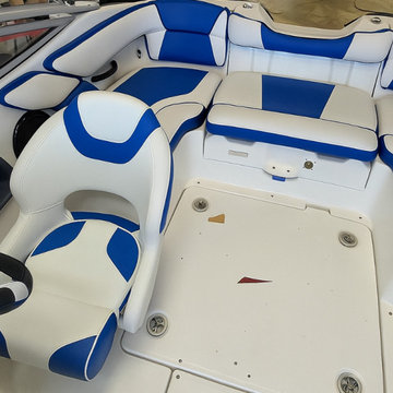 Mount Dora Classic Boat upholstery