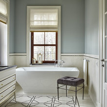 Tubs, Window Heights, shelves, and wainscoting