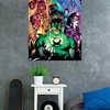 Green Lantern Blackest Night Poster, Premium Unframed