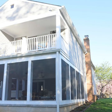 Two Story Addition - Screened Porch, 2 Bathrooms and Upper Deck!