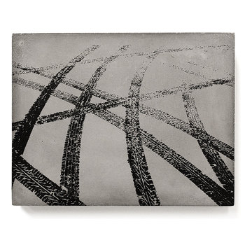 Tableau Béton - Fragment de rue - Concrete prints