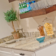 Basement kitchenette