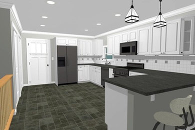 3D and Technical Renderings for an upcoming Kitchen