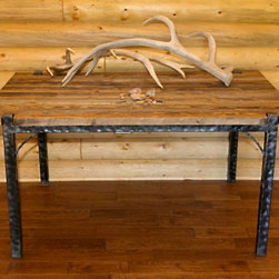 Big Horn Wooden Table - Side Tables And End Tables