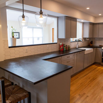 Noire Slate/Soapstone Kitchen Countertop
