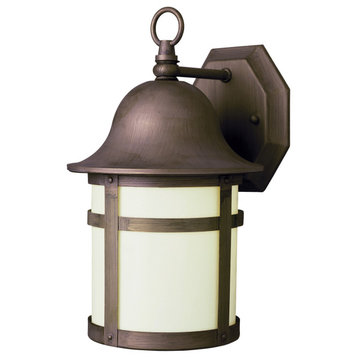 Trans Globe Lighting 4580 Thomas 13" Tall Outdoor Wall Sconce - Weathered
